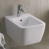 Биде Geberit iCon 231910000 Square подвесное, цвет белый - Gidratop.ru изображение