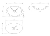 Раковина накладная ABBER Stein AS2606 белая матовая - Gidratop.ru изображение