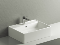 Умывальник чаша накладная прямоугольная Element 590x450x160мм - Gidratop.ru изображение