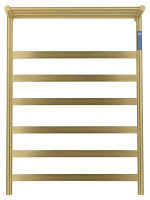 Полотенцесушитель электрический WONZON & WOGHAND ESSEN, Брашированное золото (WW-A403-BG) - Gidratop.ru изображение