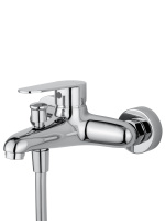 Смеситель для ванны с душевым гарнитуром WONZON & WOGHAND ALFA, Хром (WW-AE3205-CR) - Gidratop.ru изображение