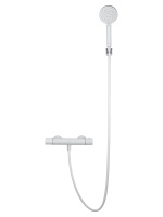 Смеситель для душа с термостатом WONZON & WOGHAND INN 6, Белый матовый (WW-B2029-A-MW) - Gidratop.ru изображение