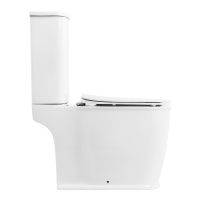 Унитаз-компакт безободковый BelBagno PRADO BB10150CP/BB10150SC - Gidratop.ru изображение