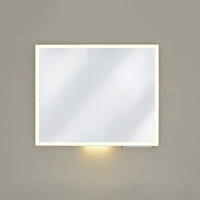 Зеркало Keuco Royal Lumos 14598172500, 80 см, с подсветкой, с подогревом, алюминий - Gidratop.ru изображение