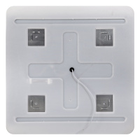 Зеркало с встроенным светильником и кнопочным выключателем SPC-CEZ-800-700-LED-BTN, 12W, 220-240V, 800x30x700 - Gidratop.ru изображение