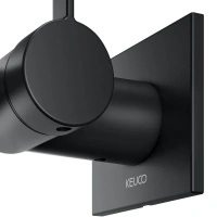 Смеситель Keuco Ixmo Pure 59516372102 для раковины, цвет черный матовый - Gidratop.ru изображение