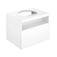 Тумба под раковину Keuco Stageline 32853300000, 65 см, 1 ящик, цвет белый - Gidratop.ru изображение