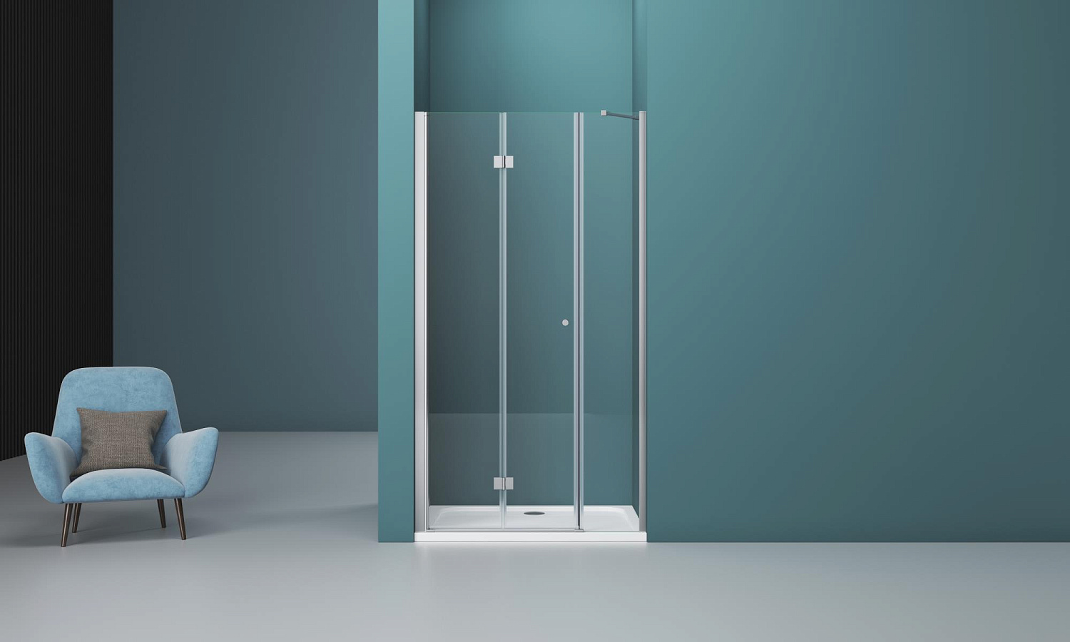 Душевая дверь BelBagno ALBANO-BS-13-60+90-C-Cr