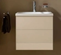 Тумба под раковину Keuco Royal Reflex 34090 220002 подвесная 50 см, магнолия, петли справа - Gidratop.ru изображение