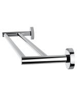 Полотенцедержатель двойной WONZON & WOGHAND EASY, Хром (WW-8111) - Gidratop.ru изображение