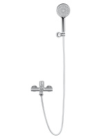 Смеситель для ванны с душем WONZON & WOGHAND TOR, Хром (WW-88037073-CR) - Gidratop.ru изображение