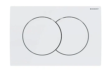 Клавиша смыва Geberit Delta 115.107.11.1 01, альпийский белый