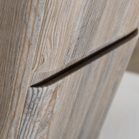 ALBANO Шкаф подвесной с двумя распашными дверцами с доводчиками, с двумя полками, универсальный, Pino Scania, 320x320x1600, ALBANO-1600-2A-SC-PS-P - Gidratop.ru изображение