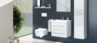 Подвесной безободковый унитаз Villeroy&Boch Avento 5656 HRR1 с крышкой-сиденьем Soft-Close, альпийский белый, с покрытием CeramicPlus - Gidratop.ru изображение