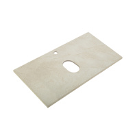 Столешница из керамогранита 800x460 KEP-80-MCO Marmo Crema Opaco - Gidratop.ru изображение