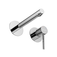 RELAX-BLI2-2-01-W0 Смеситель для раковины встраиваемый с внутренней частью, без донного клапана, хром - Gidratop.ru изображение