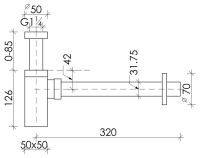 Сифон для раковины - Gidratop.ru изображение