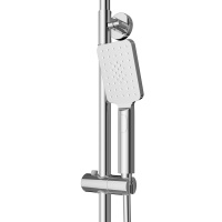 SLIDER-CD-01 Душевая стойка со смесителем, хром - Gidratop.ru изображение