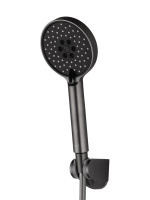 Смеситель для душа с термостатом WONZON & WOGHAND INN 5, Темный графит (WW-B2005-A-BGG) - Gidratop.ru изображение