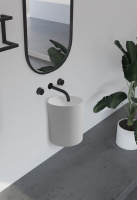 Раковина подвесная ABBER Stein AS2624 белая матовая - Gidratop.ru изображение