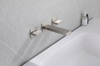 Смеситель ABBER Daheim AF82122SP для раковины скрытого монтажа, сатин - Gidratop.ru изображение