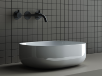 Умывальник чаша накладная овальная Element 460x350x155мм - Gidratop.ru изображение