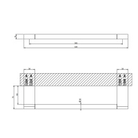 GESSI Origini полотенцедержатель, 30 см, цвет Black Metal Brushed PVD - Gidratop.ru изображение