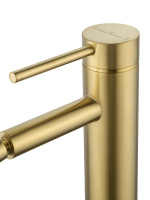 Смеситель для биде WONZON & WOGHAND STICK, Брашированное золото (WW-88339017-BG) - Gidratop.ru изображение