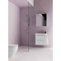 Тумба под раковину Laufen Base 75 см, подвесная, 2 ящика, белый матовый, 4.0235.2.110.260.1 - Gidratop.ru изображение