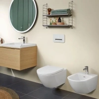 Биде Villeroy&Boch Subway 3.0, 447000RW, подвесное, CeramicPlus белый матовый - Gidratop.ru изображение