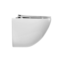 Унитаз подвесной безободковый BelBagno AMANDA BB051CHR/BB051SC - Gidratop.ru изображение