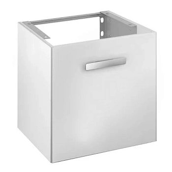 Тумба под раковину Keuco Royal Universe 32790 270001 подвесная 50 см, белый матовый, петли слева