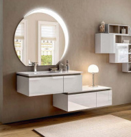 Зеркало со встроенной LED подсветкой 44773, 108х100 - Gidratop.ru изображение