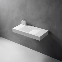 Раковина подвесная ABBER Stein AS2641 белая матовая - Gidratop.ru изображение