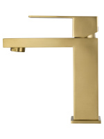 Смеситель для раковины WONZON & WOGHAND, Брашированное золото (WW-A40982-BG) - Gidratop.ru изображение