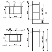 Тумба под раковину Laufen Pro S 4.8300.1.095.463.1 - Gidratop.ru изображение