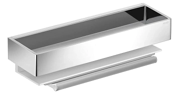 Полочка для душа Keuco Edition 11 со стеклоочистителем, хром, 11159130000