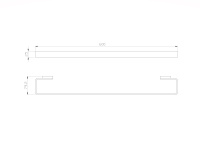 Вешалка для полотенец WONZON & WOGHAND LOTTE, Брашированное золото (WW-8312A-BG) - Gidratop.ru изображение