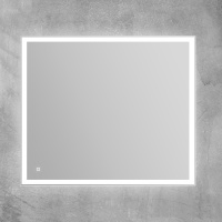 Зеркало с встроенным светильником и сенсорным выключателем SPC-GRT-900-800-LED-TCH, 12W, 220-240V, 900x30x800 - Gidratop.ru изображение