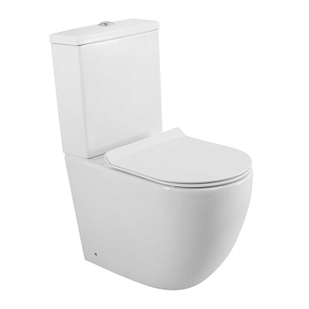 Унитаз-компакт безободковый BelBagno AMANDA BB051CPR/BB051T/BB076SC