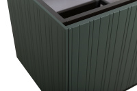 PORTOFINO Тумба подвесная под раковину с двумя выдвижными ящиками 55936 Verde opaco, 100x46x43 - Gidratop.ru изображение