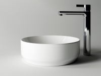 Умывальник чаша накладная круглая Element 355x355x125мм - Gidratop.ru изображение