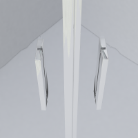 Душевой уголок Garda VSS-1G9011CL, 1100*900, хром, стекло прозрачное - Gidratop.ru изображение