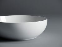 Умывальник чаша накладная круглая Element 370x370x110мм - Gidratop.ru изображение