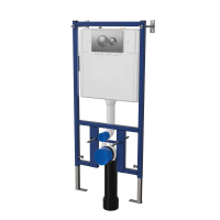 Инсталляция для подвесного унитаза Vincea VIS-450, 510*1000, цвет сине-белый - Gidratop.ru изображение