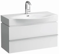 Тумба под раковину Laufen Palace New 4.0125.2.075.464.1 89 см, 1 выдвижной ящик, цвет белый глянцевый - Gidratop.ru изображение