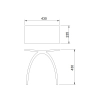Стульчик для ванной ABBER Stein AS1639 белый матовый - Gidratop.ru изображение