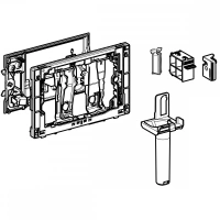 Приемник для палочек Geberit Sigma DuoFresh 115.063.21.1, для смывных бачков скрытого монтажа Sigma 8 см, хром глянцевый - Gidratop.ru изображение