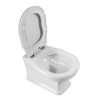 Унитаз подвесной безободковый BelBagno BOHEME BB115CH/BB115SC - Gidratop.ru изображение