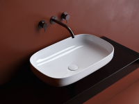 Умывальник чаша накладная прямоугольная Element 600x380x150мм - Gidratop.ru изображение